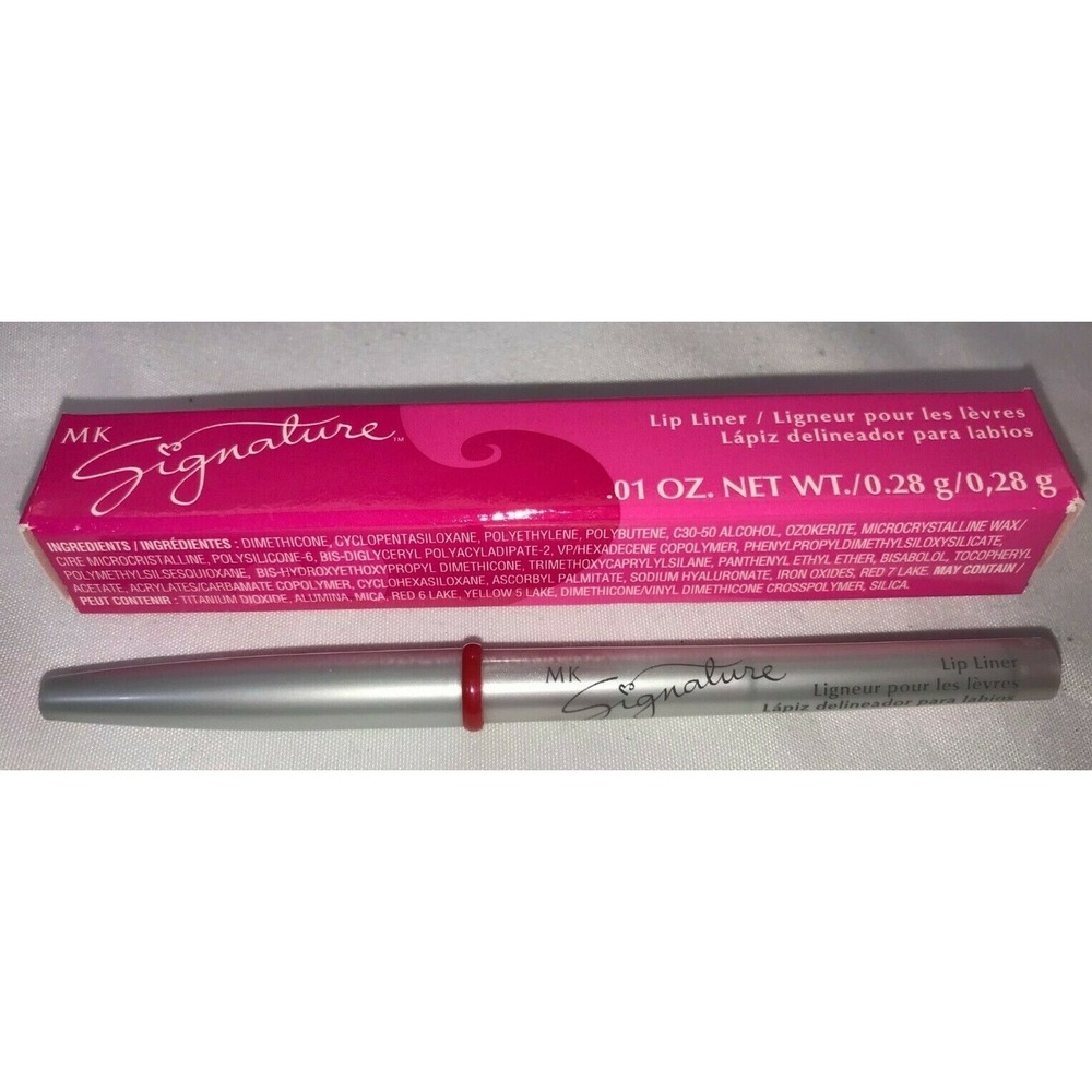 NIB Mary Kay Signature Lip Liner Pencil - Red (Rouge)‎ 006674